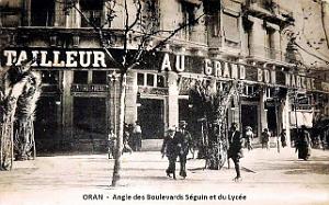 2204- Oran - Angle des Boulevards Seguin et du Lycee